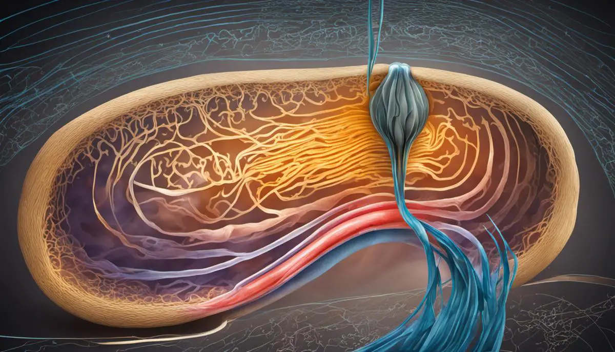 Illustration depicting the bladder with text 'Understanding Interstitial Cystitis'.