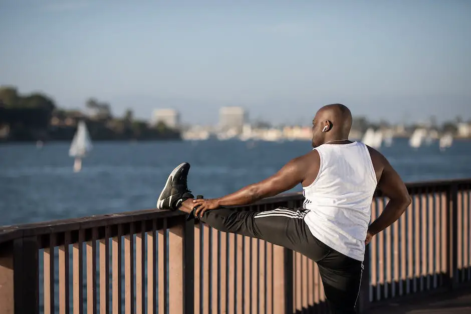 Image of a person stretching their lower back