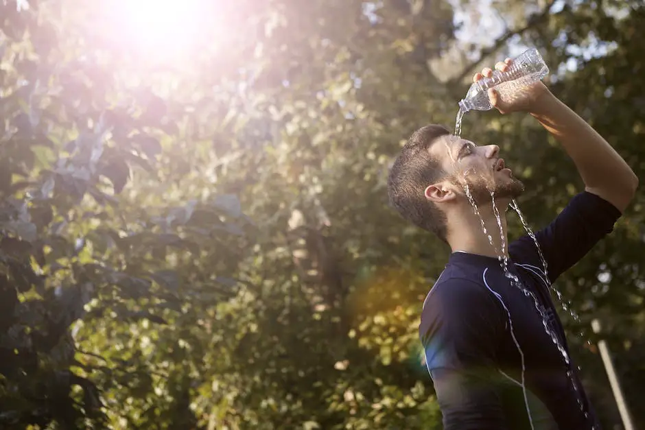 Image depicting the importance of hydration in maintaining overall health and wellbeing.