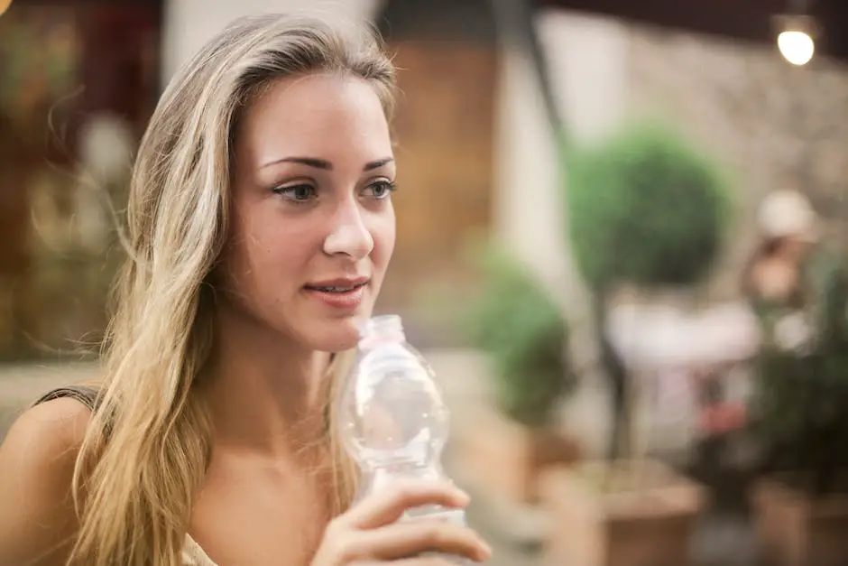 An image of a person drinking water from a glass, emphasizing the importance of hydration for overall health