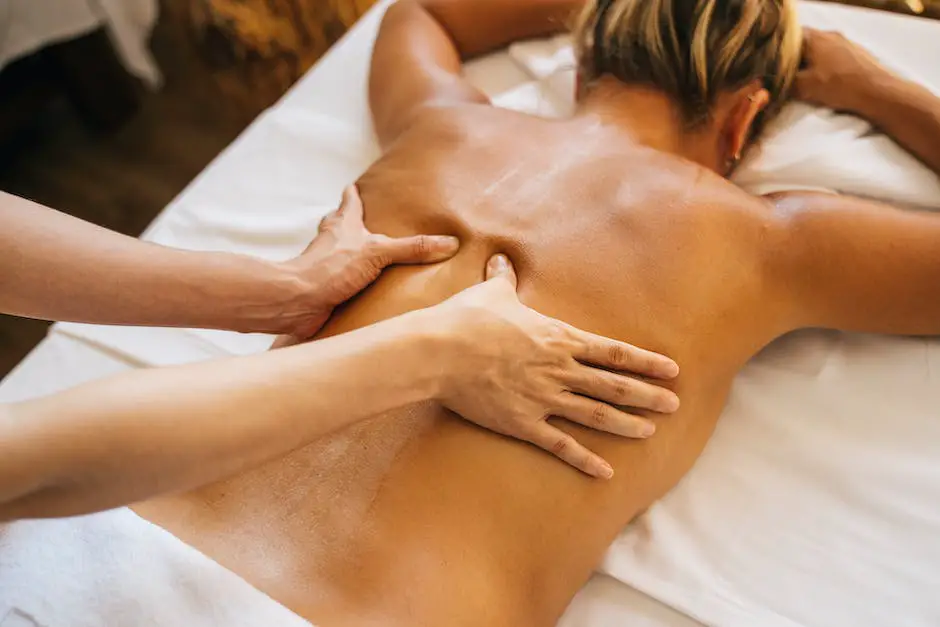 Illustration depicting various massage techniques being applied in a spa-like setting