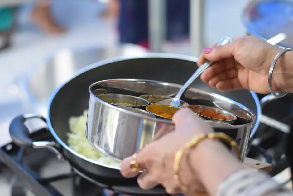 Image of a person preparing a healthy meal