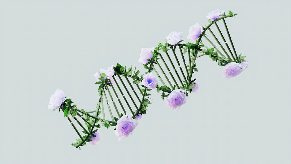 Illustration of a person holding a DNA strand, representing a prenatal autism genetic test.