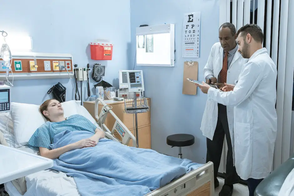 Image of a doctor discussing prenatal genetic testing with a pregnant woman