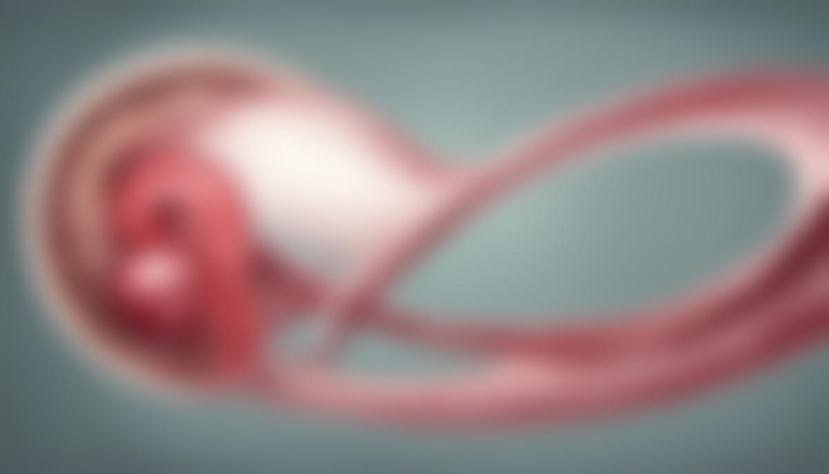 Illustration of a retroverted uterus during pregnancy