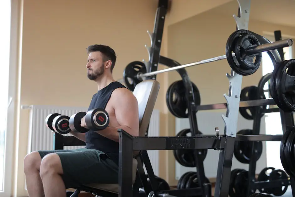 Image depicting a person running and lifting weights, representing stamina and strength in fitness.